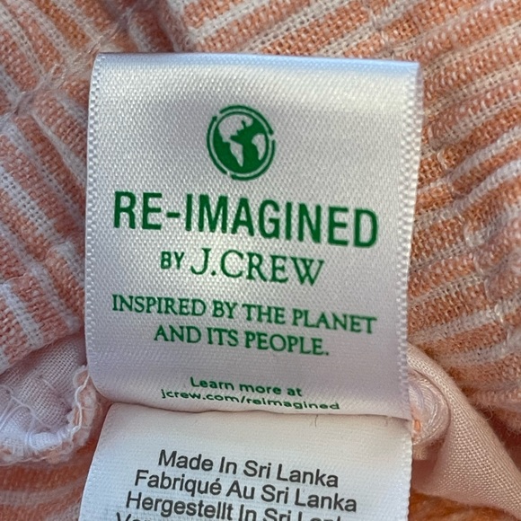 J Crew Women’s Striped Pink Lounge Pants size 10 - Picture 9 of 10